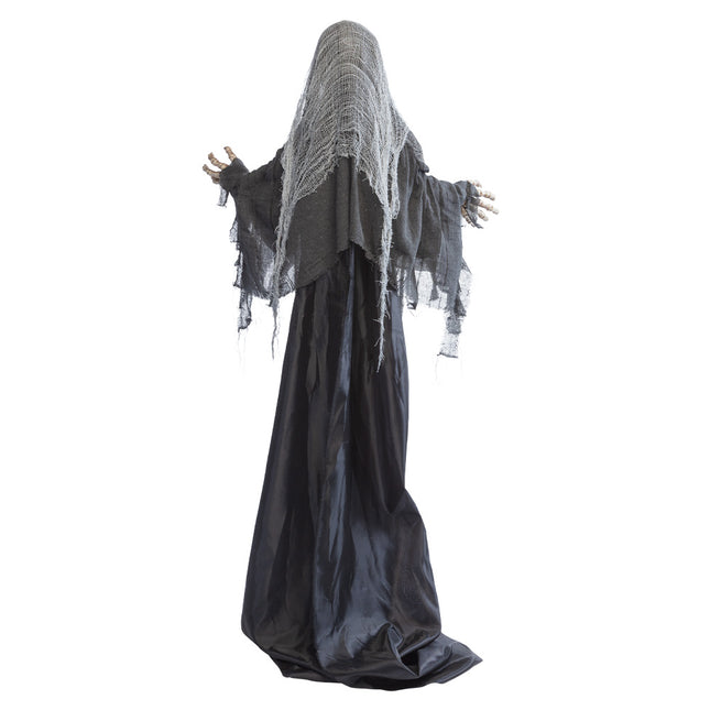 Bambola di Halloween Grigio Mietitore 1,8 m