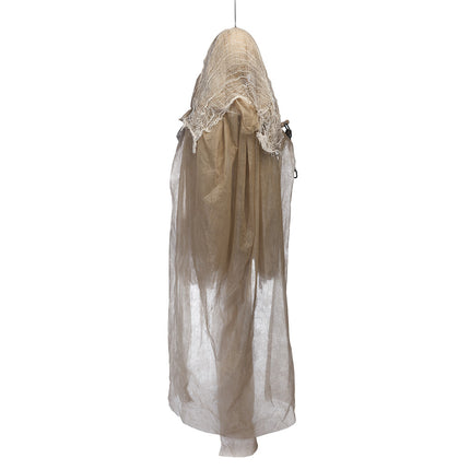 Decorazione appesa di Halloween Scheletro marrone 1,83 m