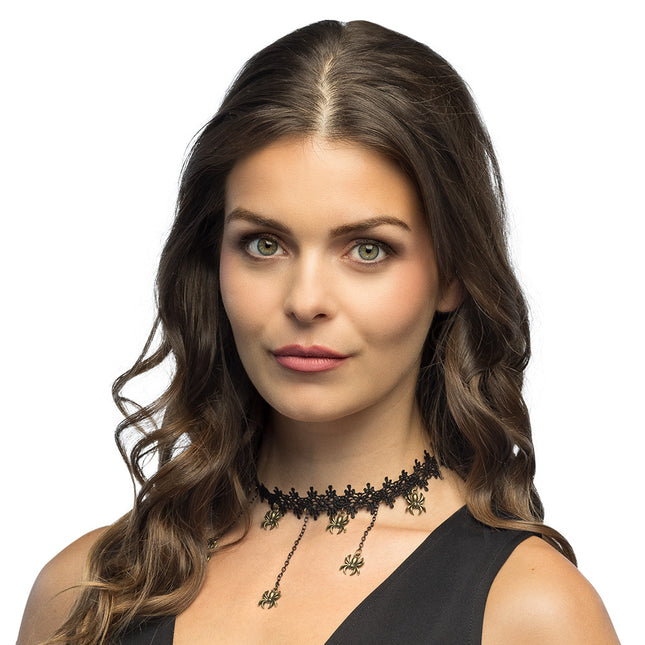 Collana di Halloween Choker Spider