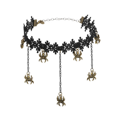 Collana di Halloween Choker Spider