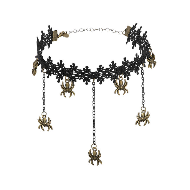 Collana di Halloween Choker Spider