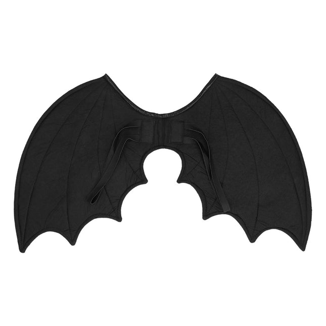 Ali di Halloween Pipistrello Nero 61 cm