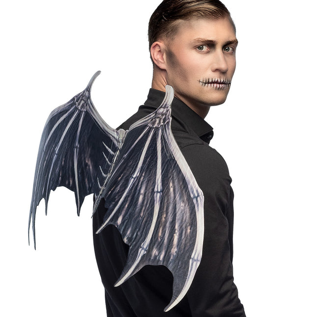 Ali di Halloween Pipistrello 87 cm