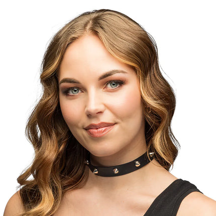 Orecchini a bottone tipo choker