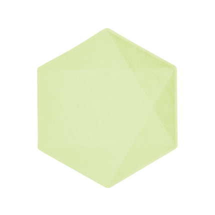 6 piatti verdi 20,8x18,1cm