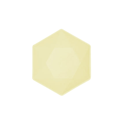 6 ciotole 15,8x13,7cm giallo