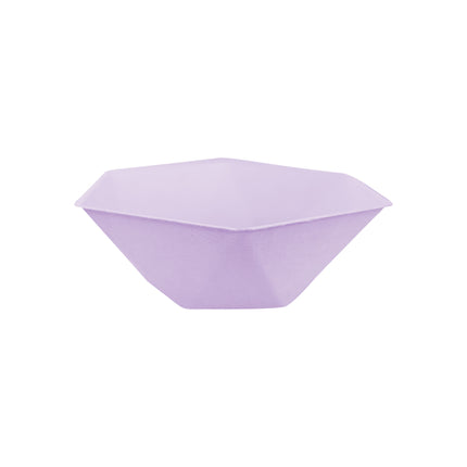 6 ciotole esagonali 15,8 x 13,7 cm, viola