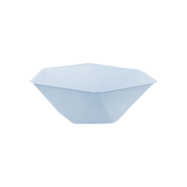 6 ciotole esagonali, 15,8 x 13,7 cm, blu