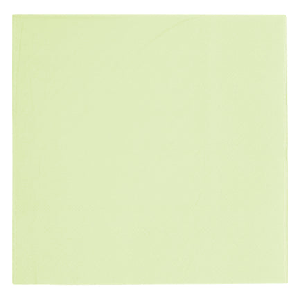 20 tovaglioli a 3 veli 33x33cm verdi