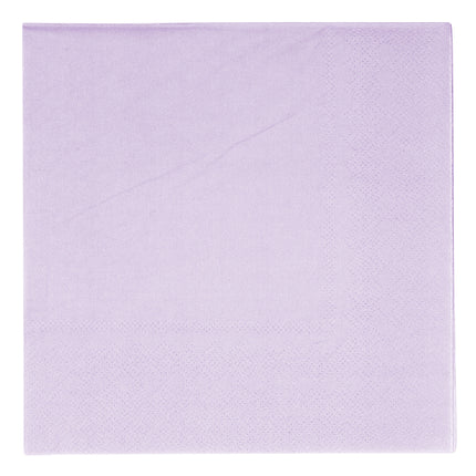 20 tovaglioli a 3 veli 33x33cm viola