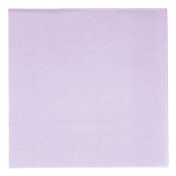 20 tovaglioli a 3 veli 33x33cm viola