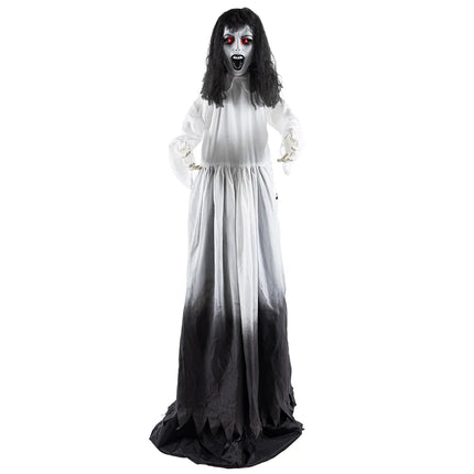 Decorazione da terra “Ghost widow” (pop-up 185 - 225 cm)