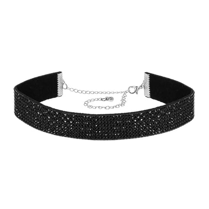 Girocollo Crystal nero