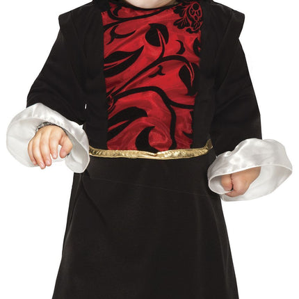Costume di Halloween da vampiro rosso