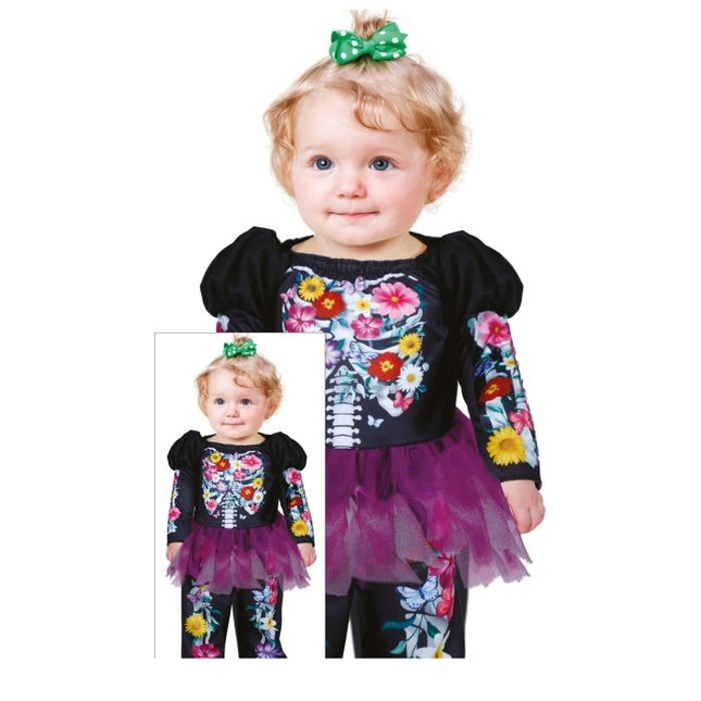 Costume Dia De Los Muertos Bambino