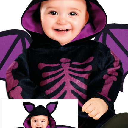 Costume di Halloween Pipistrello viola