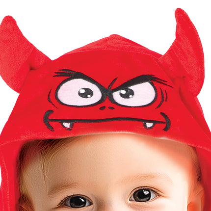 Poncho Halloween Bambino Diavolo