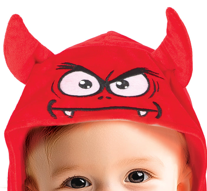Poncho Halloween Bambino Diavolo