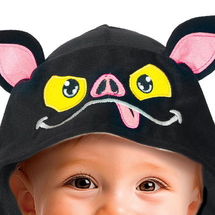 Poncho di Halloween per bambini pipistrello