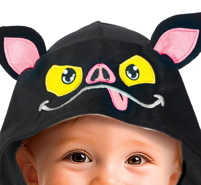 Poncho di Halloween per bambini pipistrello