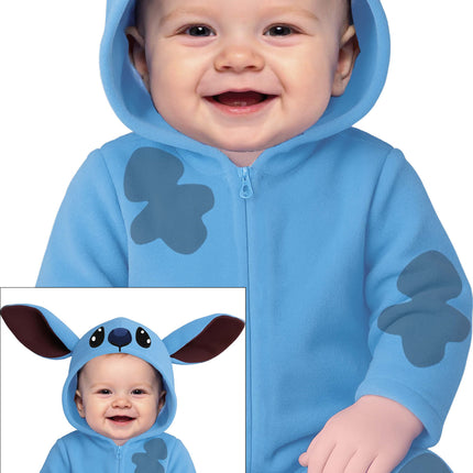 Costume da Stitch - Tutina da neonato blu