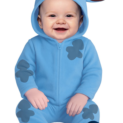 Costume da Stitch - Tutina da neonato blu