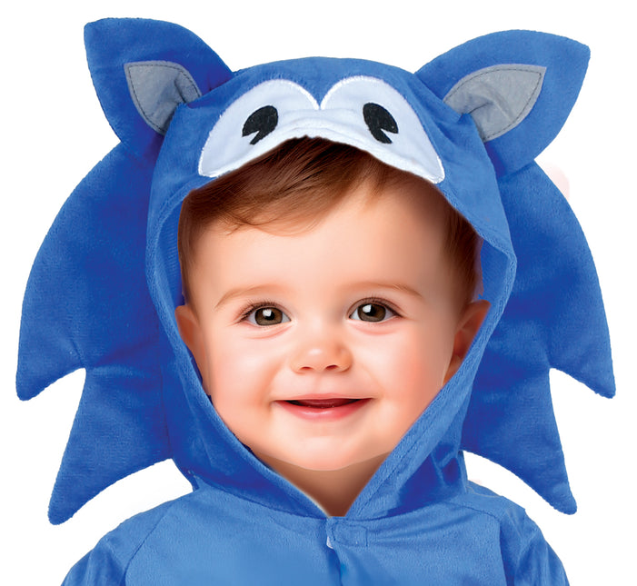 Costume da cane Onesie da bambino blu