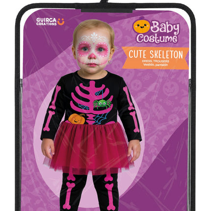 Costume di Halloween per neonati: simpatico scheletro