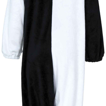 Costume di Halloween da clown in bianco e nero per neonati