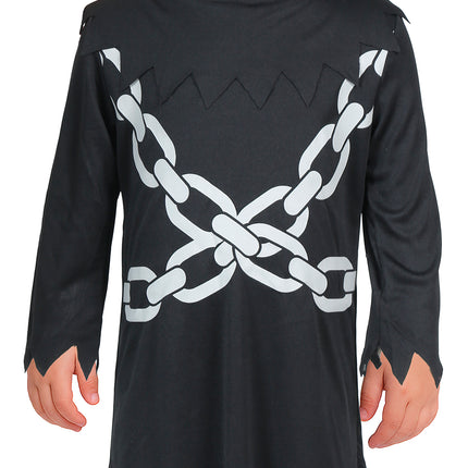Collana per neonati in bianco e nero per Halloween