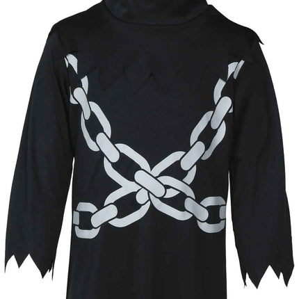 Collana per neonati in bianco e nero per Halloween