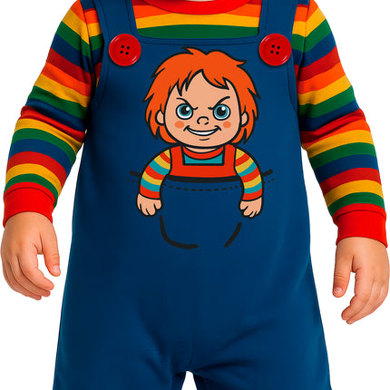 Costume di Halloween da Chucky per neonati