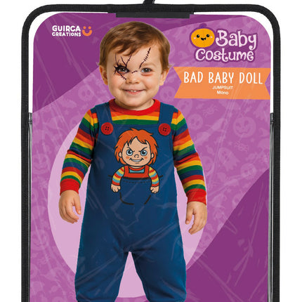 Costume di Halloween da Chucky per neonati