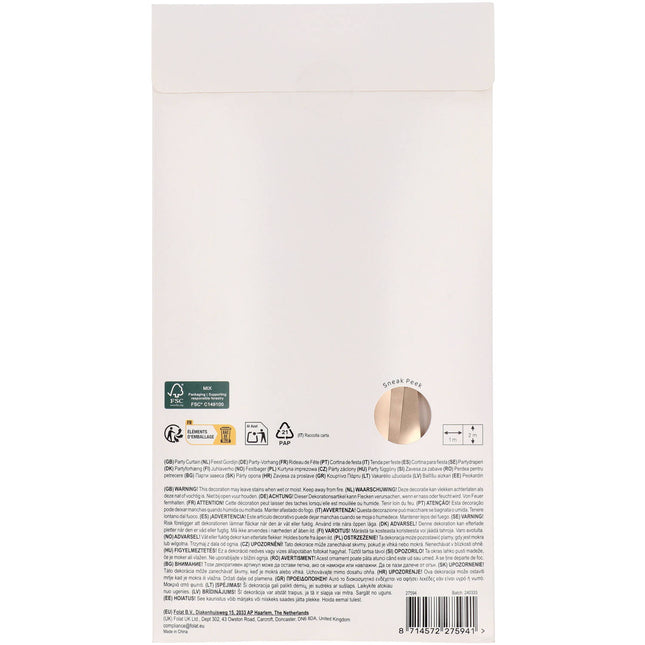 Stuoia tenda porta oro 2m