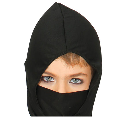 Tuta Ninja Bambino Nero
