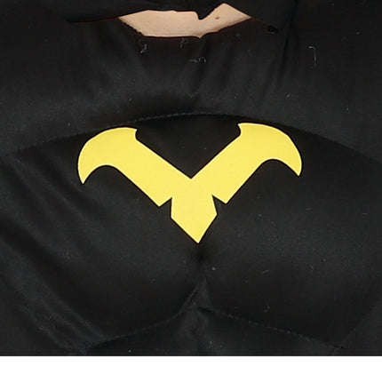 Costume da eroe adolescente nero 14/16 anni
