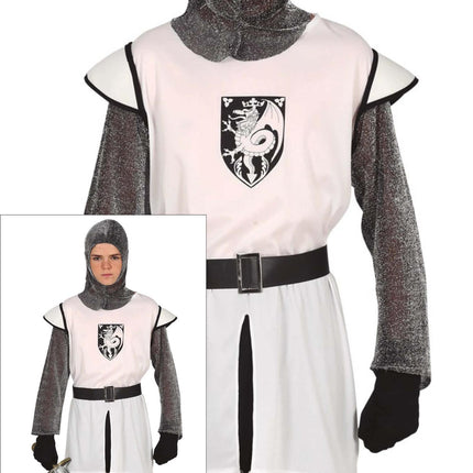 Abito da cavaliere bianco