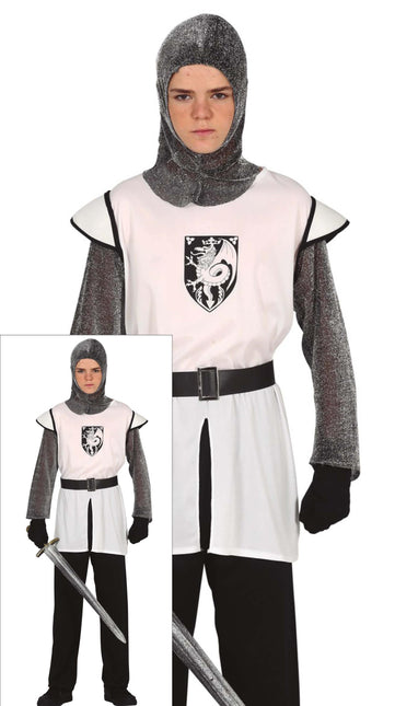 Abito da cavaliere bianco
