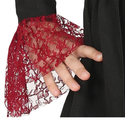 Costume di Halloween gotico da ragazza rosso