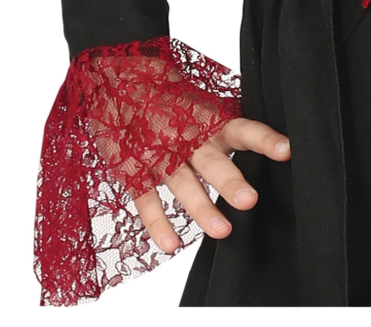 Costume di Halloween gotico da ragazza rosso
