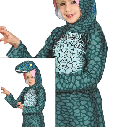 Costume da Dinosauro Bambino Verde