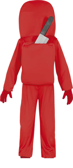 Tuta da astronauta bambino rosso