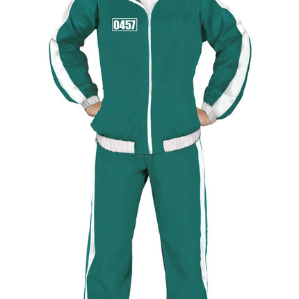 Tuta da ginnastica con figure Ragazze Verde 14/16 anni