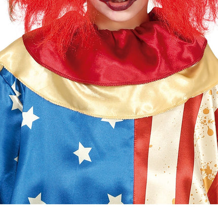 Costume di Halloween da clown dell'orrore per bambino