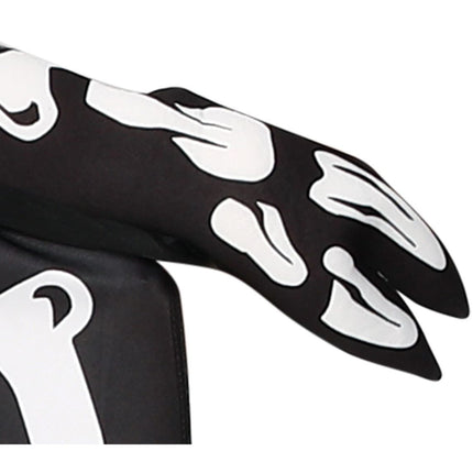 Costume di Halloween da pipistrello per bambino scheletro