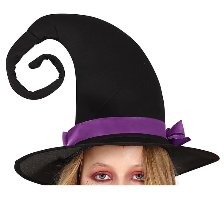 Costume da strega di Halloween per ragazza con stelle viola