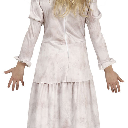 Costume da fantasma per Halloween da ragazza bianco