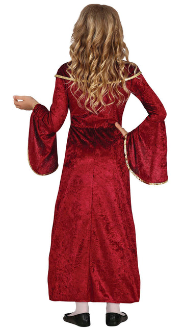 Costume da principessa ragazza Medioevo