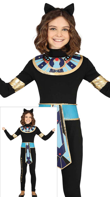 Costume da gatto bambino egiziano