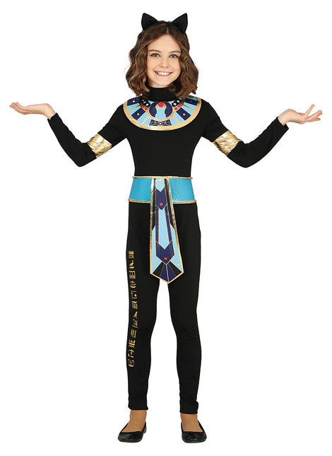 Costume da gatto bambino egiziano